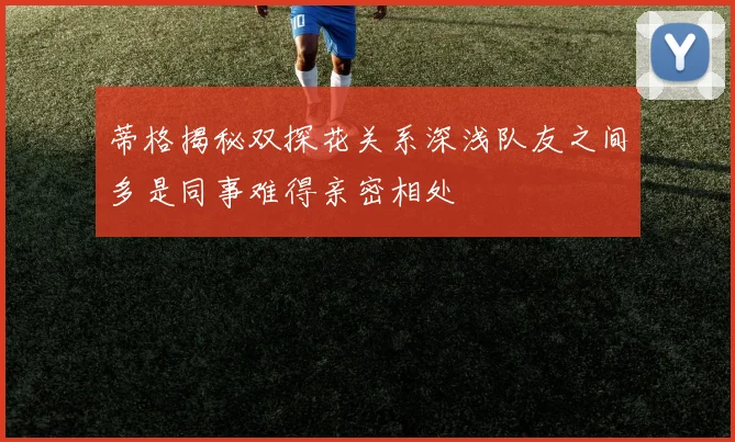 蒂格揭秘双探花关系深浅队友之间多是同事难得亲密相处